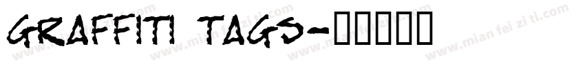 graffiti tags字体转换
